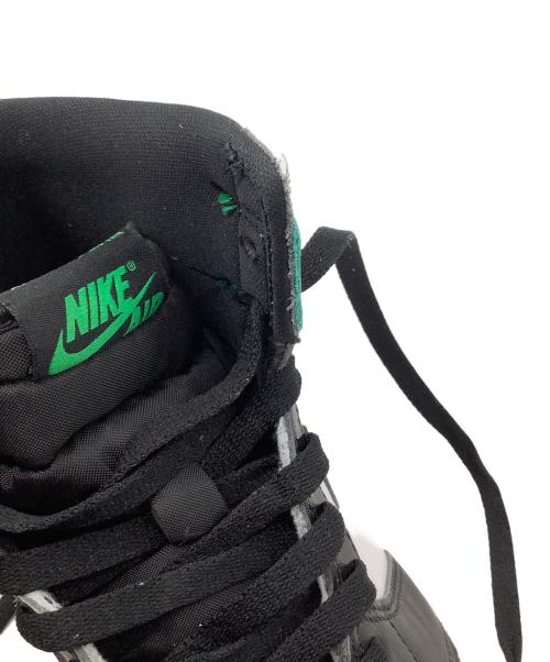 NIKE（ナイキ）NIKE (ナイキ) AIR JORDAN 1 RETRO HIGH OG ホワイト×グリーン×ブラック サイズ:cm26の古着・服飾アイテム