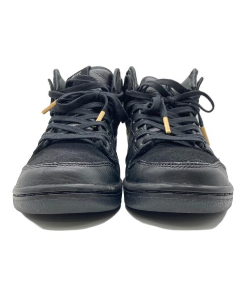 NIKE SB（ナイキエスビー）NIKE SB (ナイキエスビー) FAUST (ファウスト) DUNK HIGH PRO QS ブラック×ゴールド サイズ:cm26の古着・服飾アイテム