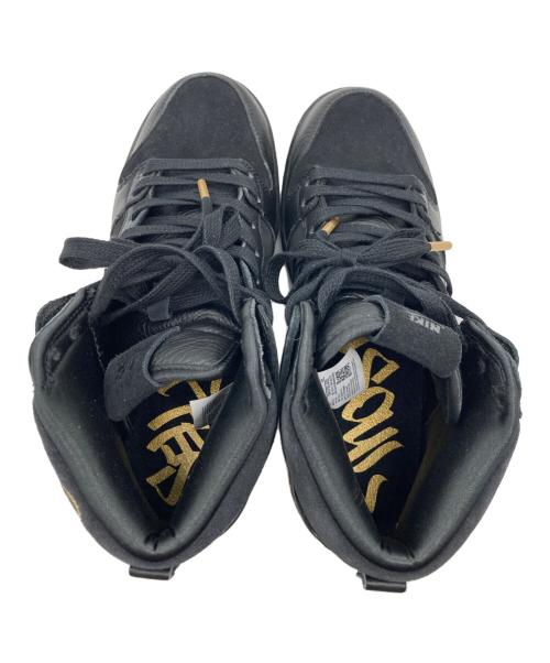 NIKE SB（ナイキエスビー）NIKE SB (ナイキエスビー) FAUST (ファウスト) DUNK HIGH PRO QS ブラック×ゴールド サイズ:cm26の古着・服飾アイテム