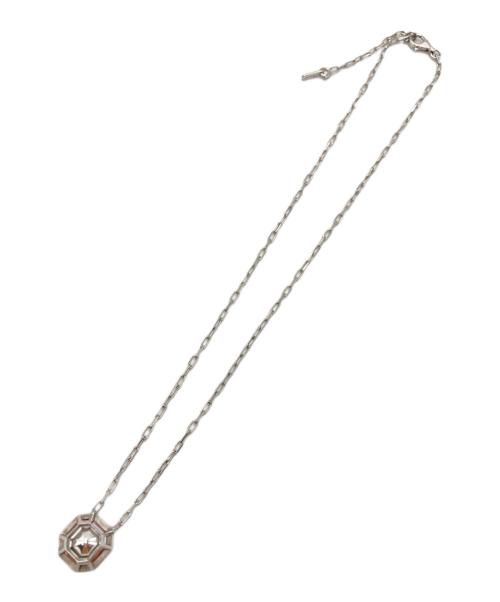 Baccarat（バカラ）Baccarat (バカラ) ネックレス シルバー×ピンクの古着・服飾アイテム