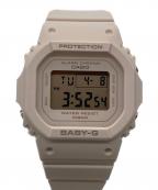 CASIOカシオ）の古着「腕時計」｜ピンクベージュ