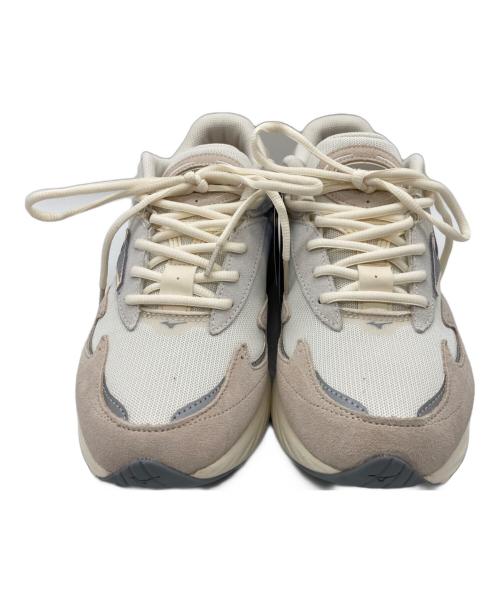 MIZUNO（ミズノ）MIZUNO (ミズノ) WAVE RIDER β オフホワイト×ブラウン サイズ:26.5cm 未使用品の古着・服飾アイテム