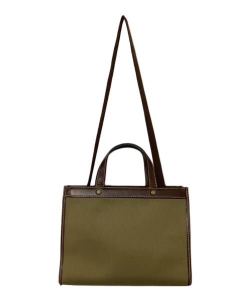 HUNTING WORLD（ハンティングワールド）HUNTING WORLD (ハンティングワールド) 2WAYバッグ オリーブの古着・服飾アイテム