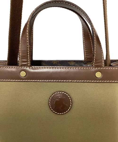 HUNTING WORLD（ハンティングワールド）HUNTING WORLD (ハンティングワールド) 2WAYバッグ オリーブの古着・服飾アイテム