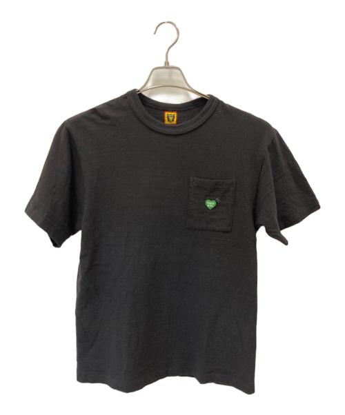 HUMAN MADE（ヒューマンメイド）HUMAN MADE (ヒューマンメイド) ポケットTシャツ ブラック サイズ:Mの古着・服飾アイテム