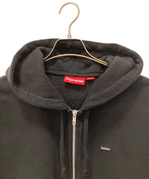 SUPREME（シュプリーム）Supreme (シュプリーム) Small Box Zip Up Hooded Sweatshirt ブラック サイズ:Mediumの古着・服飾アイテム