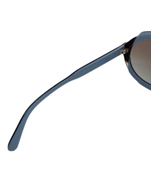 PRADA（プラダ）PRADA (プラダ) サングラス ブラック×ブルー サイズ:53□22の古着・服飾アイテム