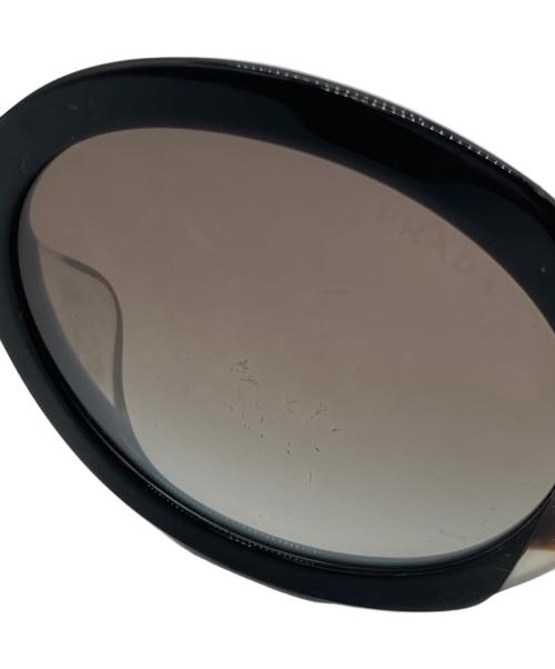 PRADA（プラダ）PRADA (プラダ) サングラス ブラック×ブルー サイズ:53□22の古着・服飾アイテム