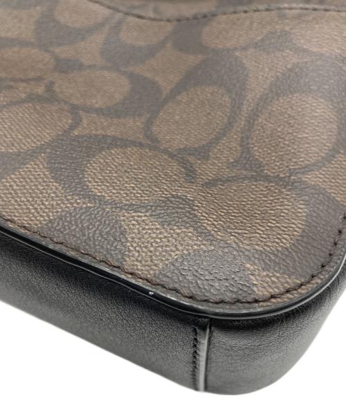 COACH（コーチ）COACH (コーチ) ショルダーバッグ ブラウン×ブラックの古着・服飾アイテム