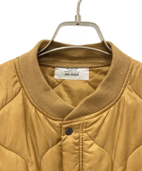 GOLDEN MILLES（ゴールデンマイルズ）GOLDEN MILLES (ゴールデンマイルズ) キルティングジャケット ブラウン サイズ:LARGEの古着・服飾アイテム