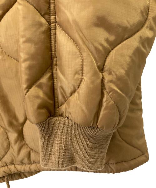 GOLDEN MILLES（ゴールデンマイルズ）GOLDEN MILLES (ゴールデンマイルズ) キルティングジャケット ブラウン サイズ:LARGEの古着・服飾アイテム