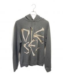 DIESEL（ディーゼル）の古着「プルオーバーパーカー」｜グレー