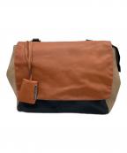 GIANNI CHIARINIジャンニ キアリーニ）の古着「ショルダートートバッグ」｜ベージュ×ブラウン×ブラック