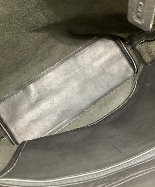 COACH（コーチ）COACH (コーチ) レザートートバッグ ブラックの古着・服飾アイテム