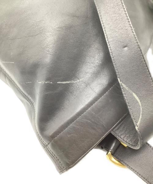 COACH（コーチ）COACH (コーチ) レザートートバッグ ブラックの古着・服飾アイテム