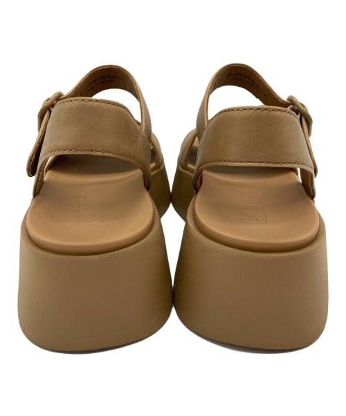 CAMPER（カンペール）CAMPER (カンペール) ストラップサンダル ブラウン サイズ:22.5cmの古着・服飾アイテム