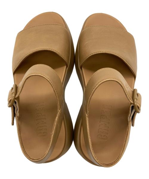 CAMPER（カンペール）CAMPER (カンペール) ストラップサンダル ブラウン サイズ:22.5cmの古着・服飾アイテム