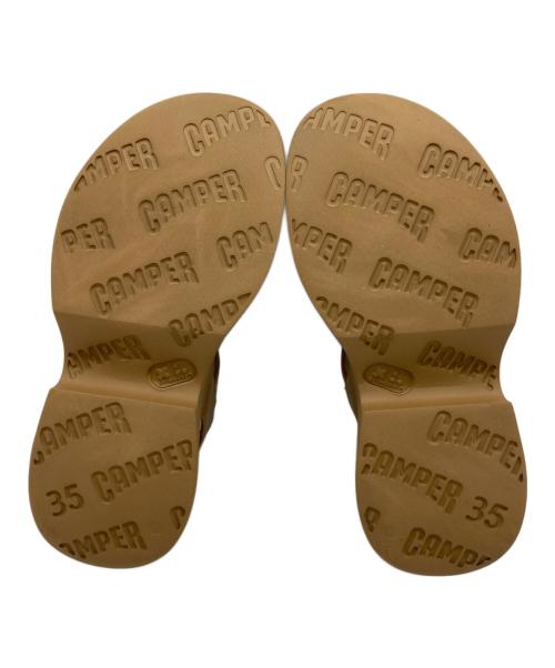 CAMPER（カンペール）CAMPER (カンペール) ストラップサンダル ブラウン サイズ:22.5cmの古着・服飾アイテム