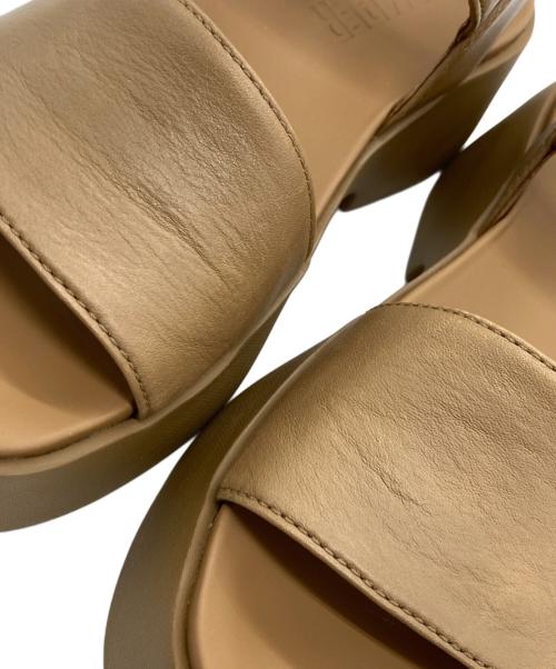 CAMPER（カンペール）CAMPER (カンペール) ストラップサンダル ブラウン サイズ:22.5cmの古着・服飾アイテム