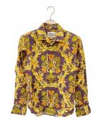 Vivienne Westwood manヴィヴィアン ウェストウッド マン）の古着「リネンシャツ」｜ネイビー×カーキ
