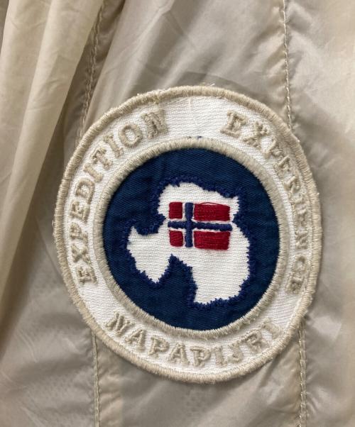 NAPAPIJRI（ナパピリ）NAPAPIJRI (ナパピリ) ナイロンジャケット ベージュ サイズ:Mの古着・服飾アイテム