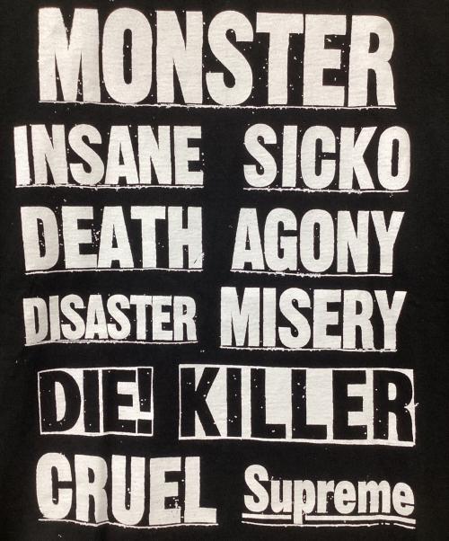 SUPREME（シュプリーム）SUPREME (シュプリーム) MONSTER/21AW ブラック サイズ:XLの古着・服飾アイテム