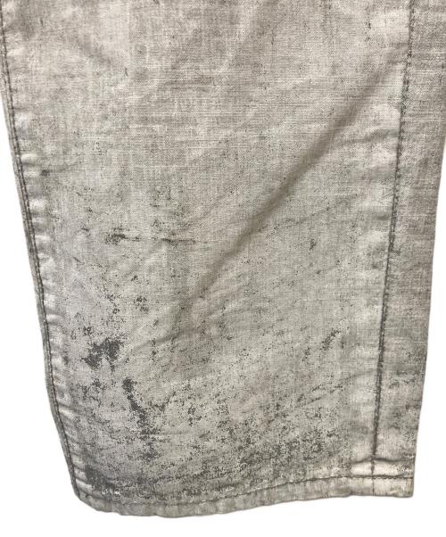 DIOR HOMME（ディオール オム）DIOR HOMME (ディオール オム) ペンキ加工スキニーデニム ホワイト サイズ:32の古着・服飾アイテム