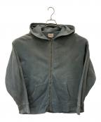 stussyステューシー）の古着「ジップパーカー」｜グレー