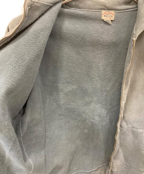 stussy（ステューシー）stussy (ステューシー) ジップパーカー グレー サイズ:Mの古着・服飾アイテム