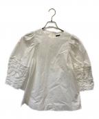 LUDLOWラドロー）の古着「ブラウス」｜ホワイト