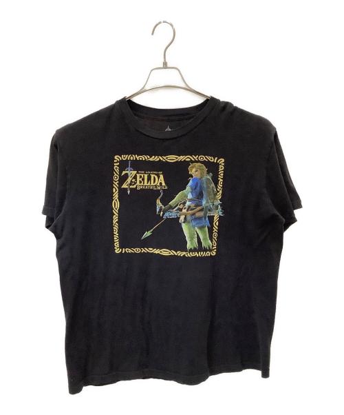 ゼルダ（ゼルダ）ゼルダ (ゼルダ) 半袖カットソー ブラック サイズ:Lの古着・服飾アイテム