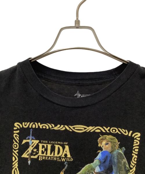 ゼルダ（ゼルダ）ゼルダ (ゼルダ) 半袖カットソー ブラック サイズ:Lの古着・服飾アイテム