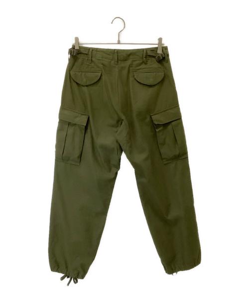 YAECA（ヤエカ）YAECA (ヤエカ) カーゴパンツ オリーブ サイズ:MLの古着・服飾アイテム