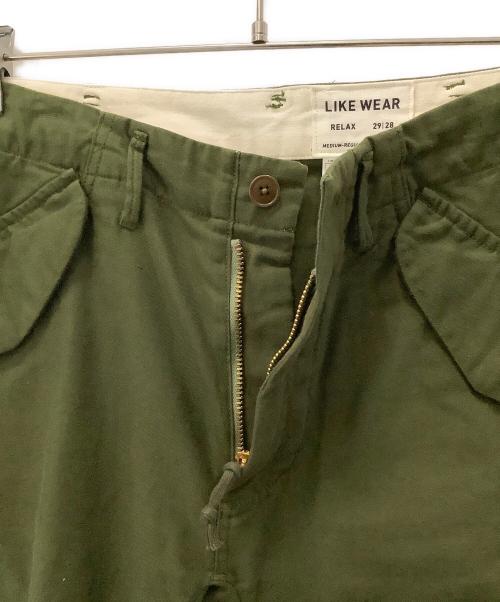 YAECA（ヤエカ）YAECA (ヤエカ) カーゴパンツ オリーブ サイズ:MLの古着・服飾アイテム