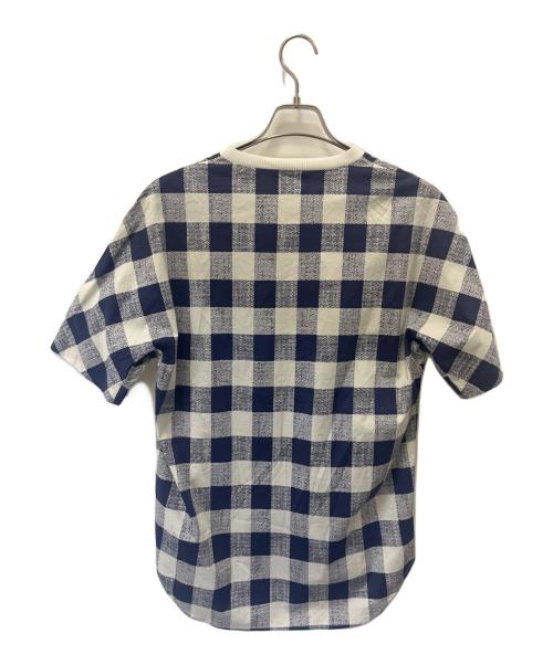 3.1 phillip lim（スリーワンフィリップリム）3.1 phillip lim (スリーワンフィリップリム) チェックシャツ ホワイト×ブルー サイズ:Sサイズの古着・服飾アイテム