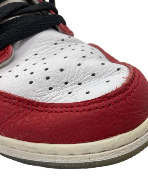 NIKE（ナイキ）NIKE (ナイキ) AIR JORDAN 1 RETRO HIGH OG SPIDER-MAN ORIGIN STORY レッド×ブラック サイズ:cm27.5の古着・服飾アイテム