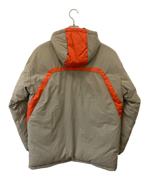 HELLY HANSEN（ヘリーハンセン）HELLY HANSEN (ヘリーハンセン) ダウンジャケット ブラウン×オレンジ サイズ:Lの古着・服飾アイテム