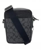 COACHコーチ）の古着「ショルダーバッグ」｜ブラック×グレー