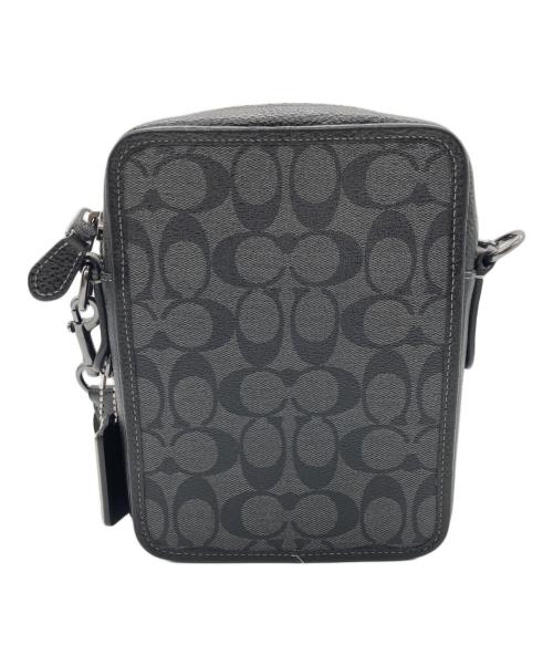 COACH（コーチ）COACH (コーチ) ショルダーバッグ ブラック×グレーの古着・服飾アイテム