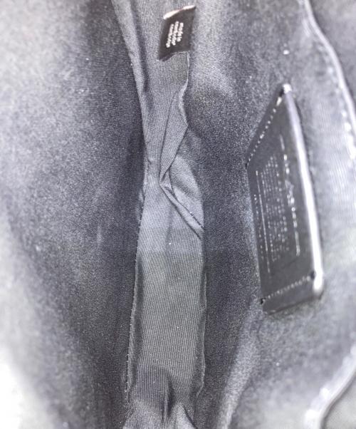 COACH（コーチ）COACH (コーチ) ショルダーバッグ ブラック×グレーの古着・服飾アイテム