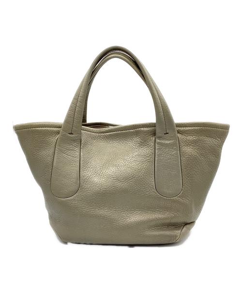 HIROFU（ヒロフ）HIROFU (ヒロフ) ハンドバッグ ベージュの古着・服飾アイテム
