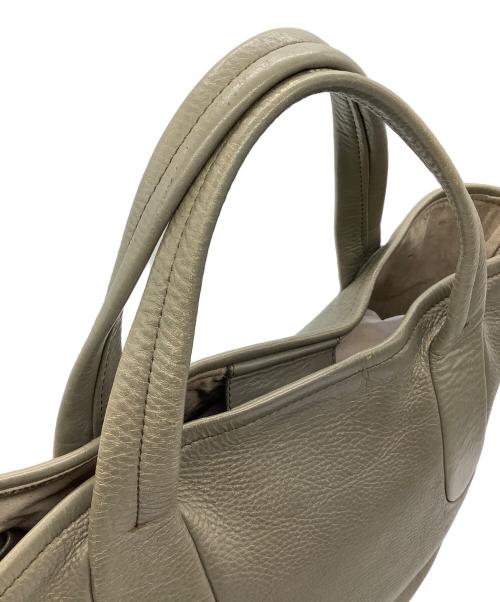 HIROFU（ヒロフ）HIROFU (ヒロフ) ハンドバッグ ベージュの古着・服飾アイテム