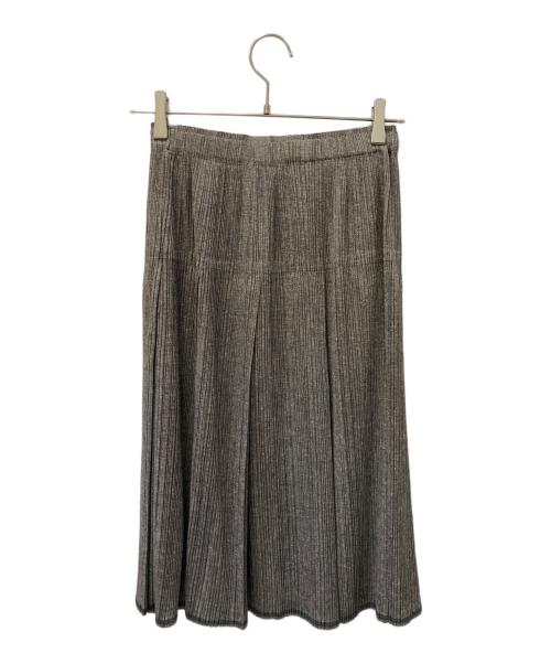 PLEATS PLEASE（プリーツプリーズ）PLEATS PLEASE (プリーツプリーズ) プリーツスカート グレー サイズ:3の古着・服飾アイテム
