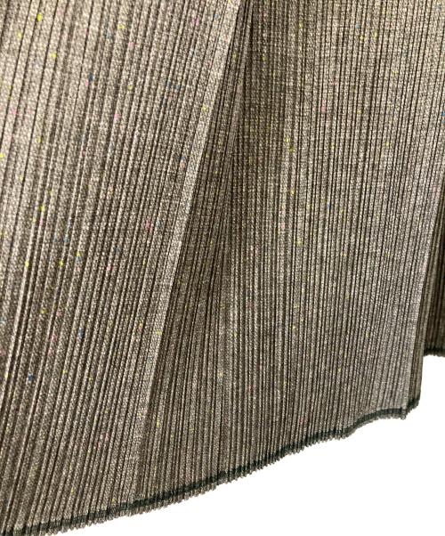 PLEATS PLEASE（プリーツプリーズ）PLEATS PLEASE (プリーツプリーズ) プリーツスカート グレー サイズ:3の古着・服飾アイテム