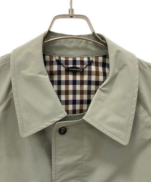 Aquascutum（アクアスキュータム）Aquascutum (アクアスキュータム) トレンチコート グリーン サイズ:40の古着・服飾アイテム