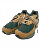 NEW BALANCEニューバランス）の古着「スニーカー」｜キャメル×グリーン