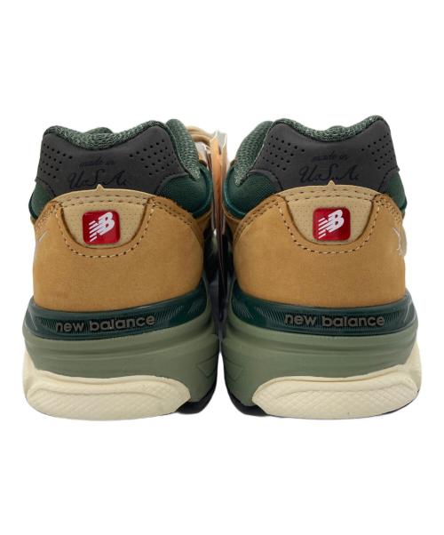 NEW BALANCE（ニューバランス）NEW BALANCE (ニューバランス) スニーカー キャメル×グリーン サイズ:27cmの古着・服飾アイテム