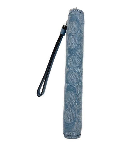 COACH（コーチ）COACH (コーチ) 長財布 ブルーの古着・服飾アイテム