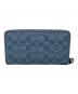 COACH (コーチ) 長財布 ブルー：10000円