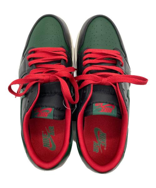 NIKE（ナイキ）NIKE (ナイキ) AIR JORDAN1　RETRO LOW DG グリーン×ブラック サイズ:27.5cmの古着・服飾アイテム